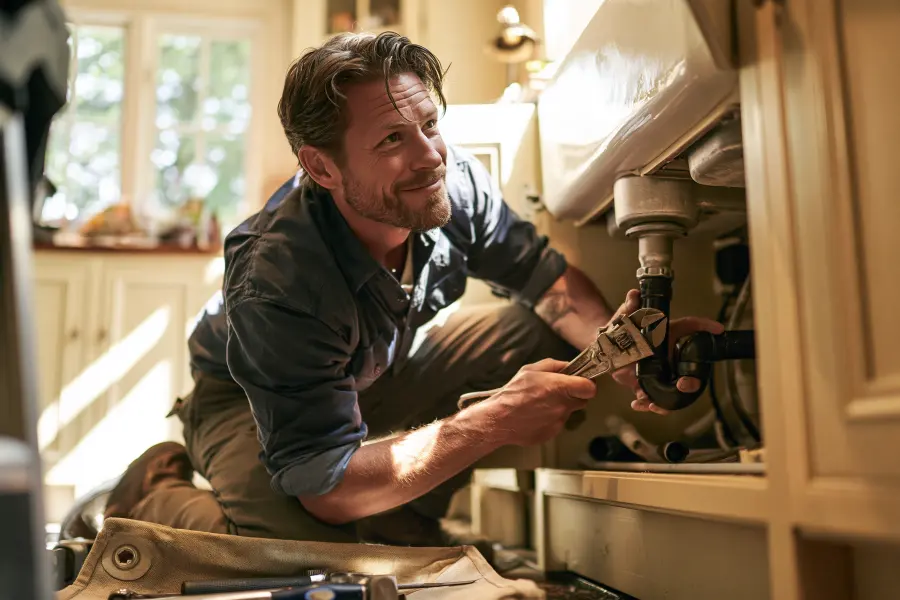 A plumber